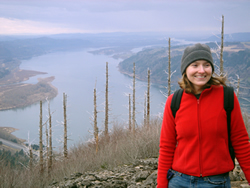 A gorgeous february above the Columbia River