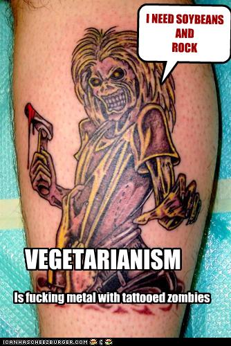 zombie tattoo. zombie tattoo beats all