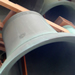  Part of the sixty-one bell carillon at the top of the Campanile.