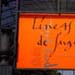  Barcelona: 'Playful lines / Poetry' sign for an art exhibit.  I want to be that sign designer.