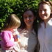  Christine and the now very grown up Averly pose with me outside the Knight Library.