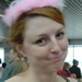  In which Katie ceremoniously eats a burger before the flight out of town.  She has a thing for tiaras.