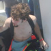  Liam (my brother) getting off our dive boat