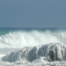  When the hurricane finally arived, the waves on the East side of the island were wild.