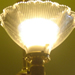  This light fixture was specially designed for changing utilities: the lamps pointing up supported gas, and the ones pointing down were electric.